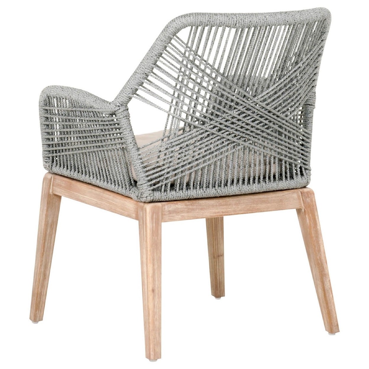 Essentials for Living Woven Loom Arm Chair