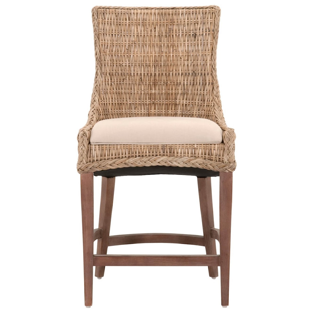 Essentials for Living Woven Greco Counter Stool