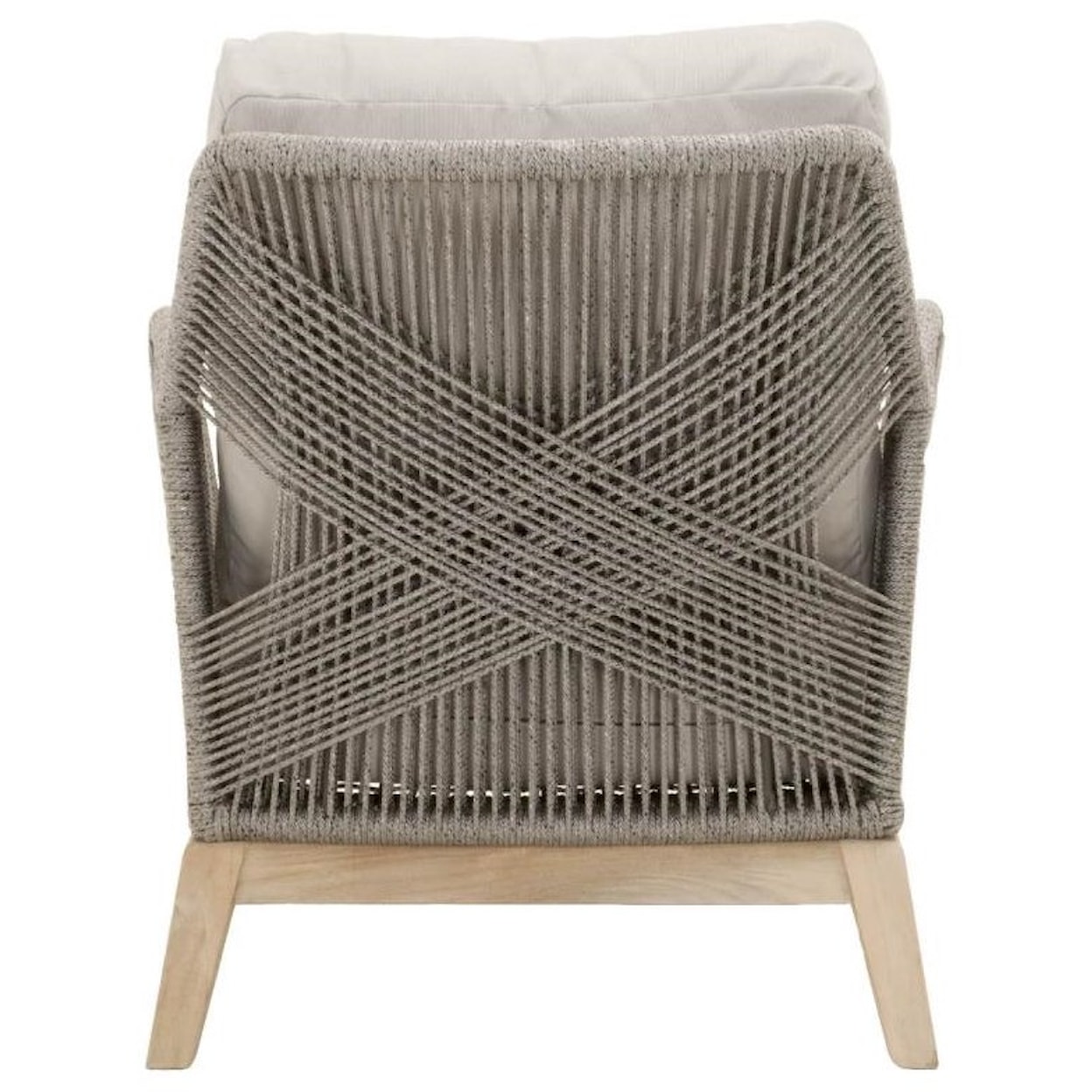 Essentials for Living Woven Loom Club Chair