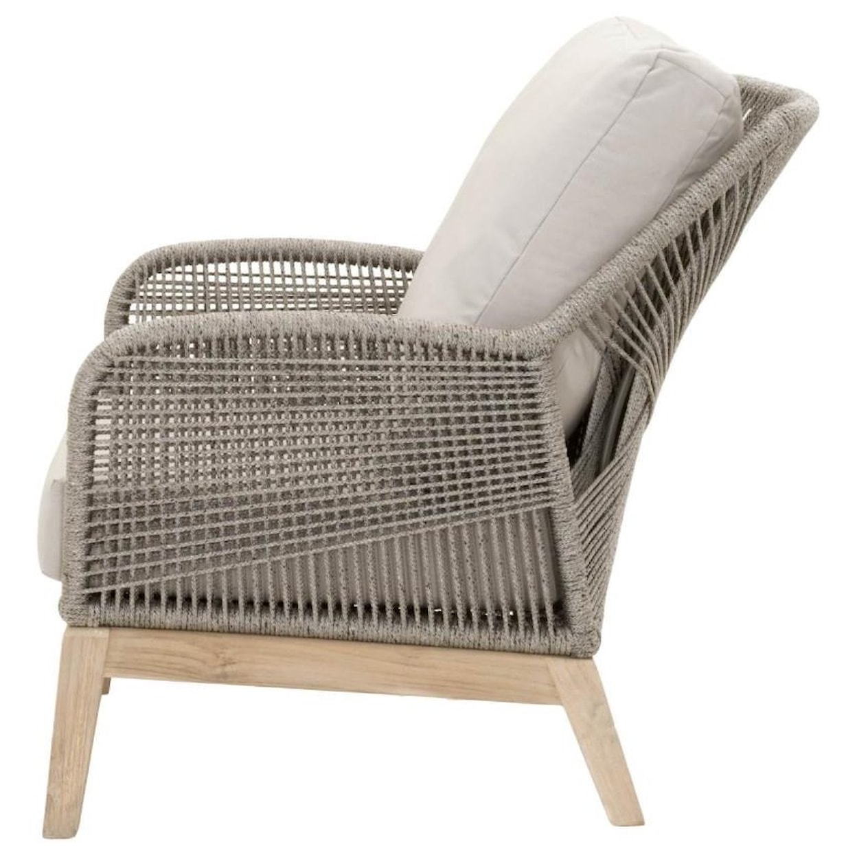Essentials for Living Woven Loom Club Chair