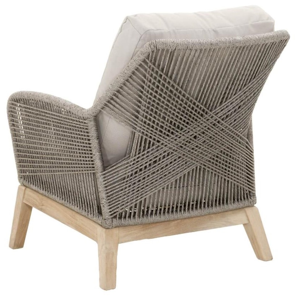 Essentials for Living Woven Loom Club Chair