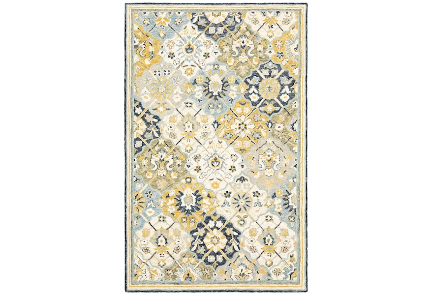 Alfresco 3' 6" X  5' 6" Rectangle Rug by Oriental Weavers at Sheely's Furniture & Appliance