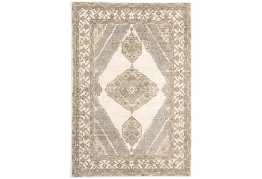 Andorra 3' 3" X  5' 2" Rectangle Rug by Oriental Weavers at Novello Home Furnishings