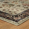 Oriental Weavers Andorra 3' 3" X  5' 2" Casual Stone/ Red Rectangle R