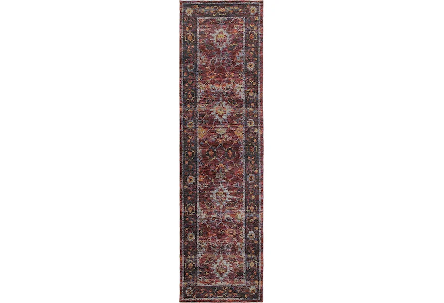 Andorra 2' 6" X 12' 0" Runner Rug by Oriental Weavers at Sheely's Furniture & Appliance