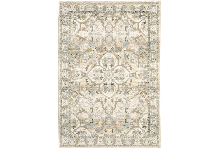 Andorra 3' 3" X  5' 2" Rectangle Rug by Oriental Weavers at Novello Home Furnishings