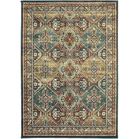 5' 3" X  7' 6" Rectangle Rug