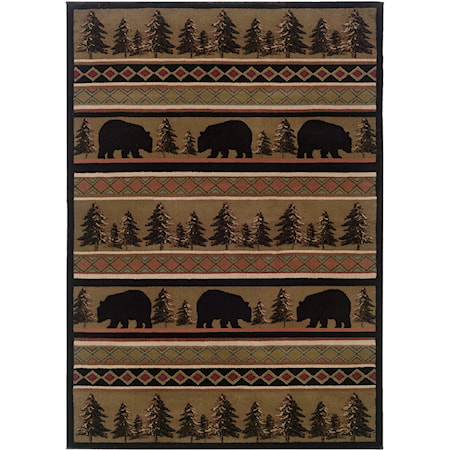 3'10" X  5' 5" Rug