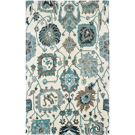 3' 6" X  5' 6" Rectangle Rug