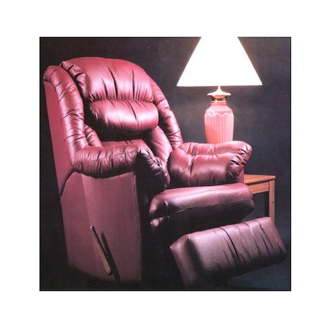 Ort Manufacturing Handle Recliner Wall Recliner with Coil Seating