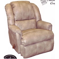 Chaise Rocker Recliner with Coil Seating