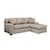 Warehouse M 51 Frame Casual Queen Sleeper Chaise with Track Arms