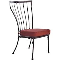 Dining Side Chair with Seat Cushion