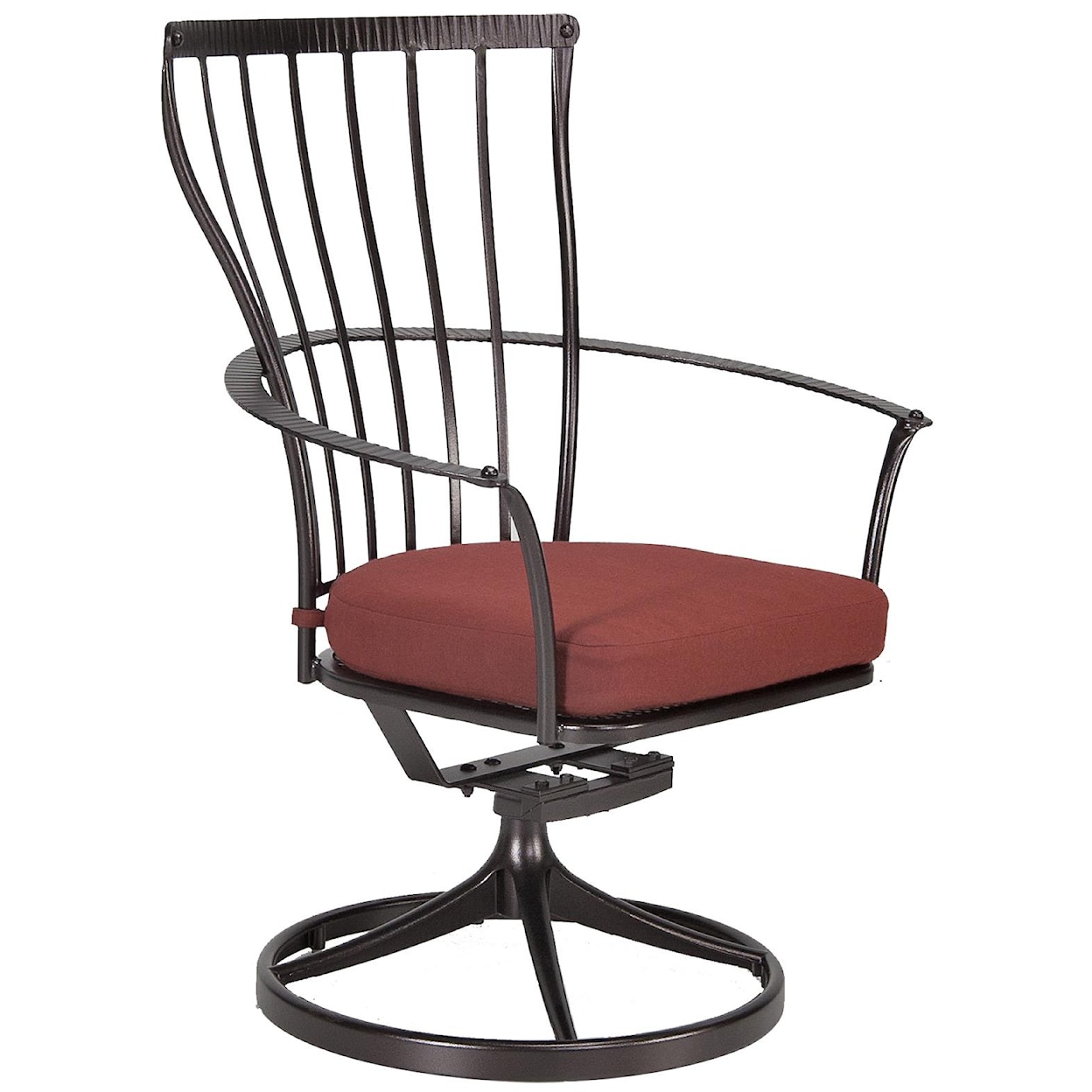 O.W. Lee Monterra  Dining Swivel Rocker Arm Chair