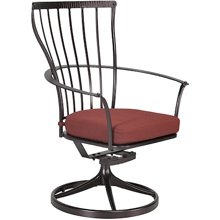 Dining Swivel Rocker Arm Chair