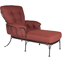 Chaise with Four Cushions
