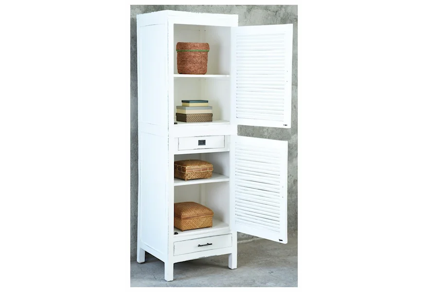 ARMOIRE Shutter Armoire by Pacific Paladin Imports at Howell Furniture