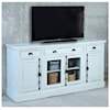 Pacific Paladin Imports Sideboard and Cabinets MEDIA CREDENZA PEAR
