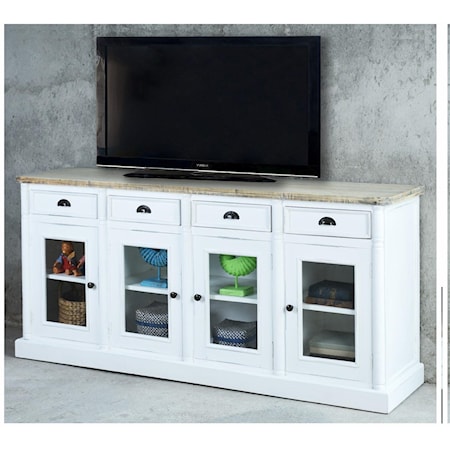 White Wash Credenzas