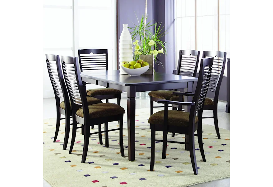 Romeo Customizable 7 Pc. Table Set by Mavin at Westrich Furniture & Appliances