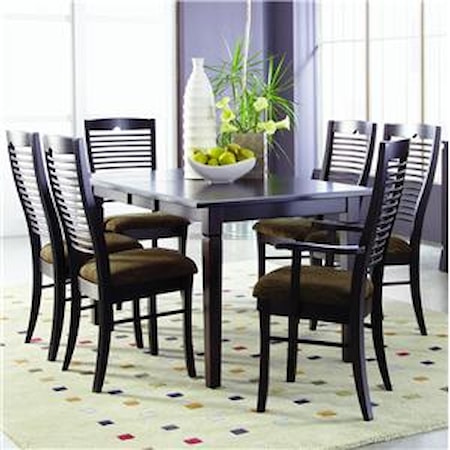 Customizable 7 Pc. Table Set