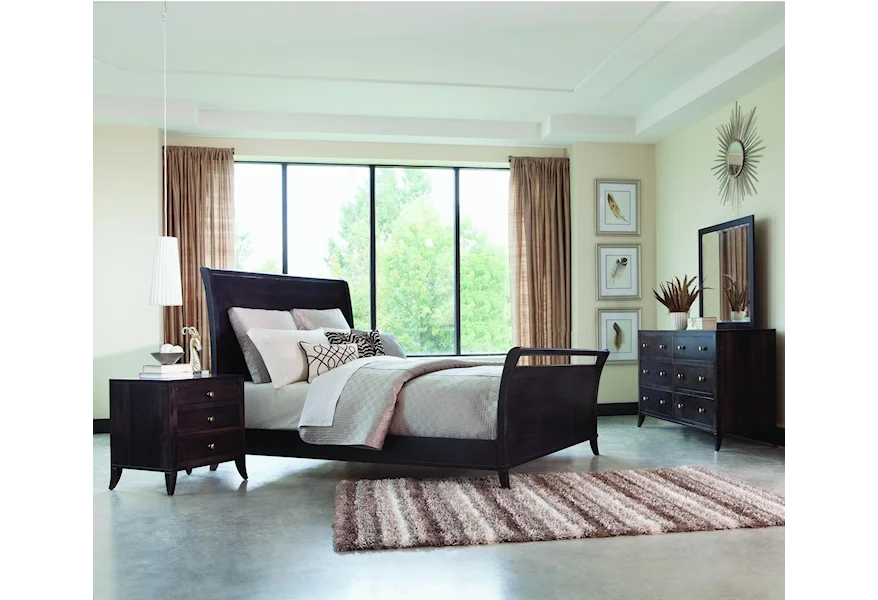 Adrienne PW King Bedroom Group  by Mavin at Virginia Furniture Market