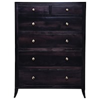 Contemporary Chest with Five Drawers