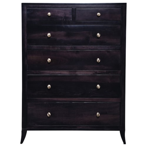 Contemporary Chest with Five Drawers