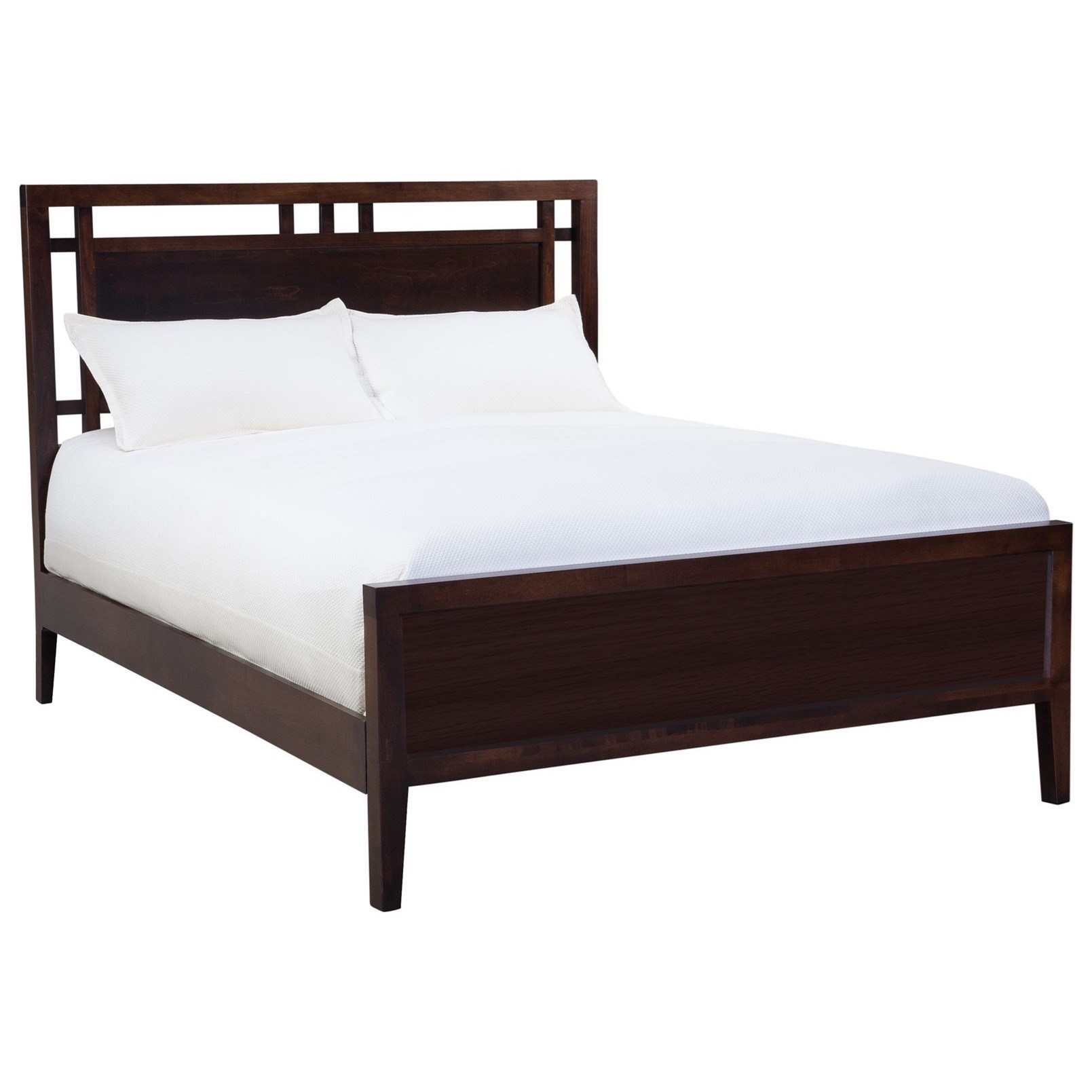 Queen Gridwork Bed