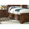 Mavin Longmeadow King Size Panel Storage Bed