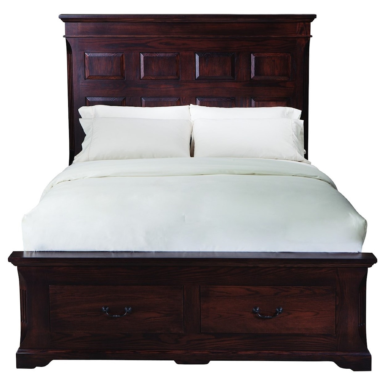 Mavin Longmeadow Queen Size Panel Storage Bed