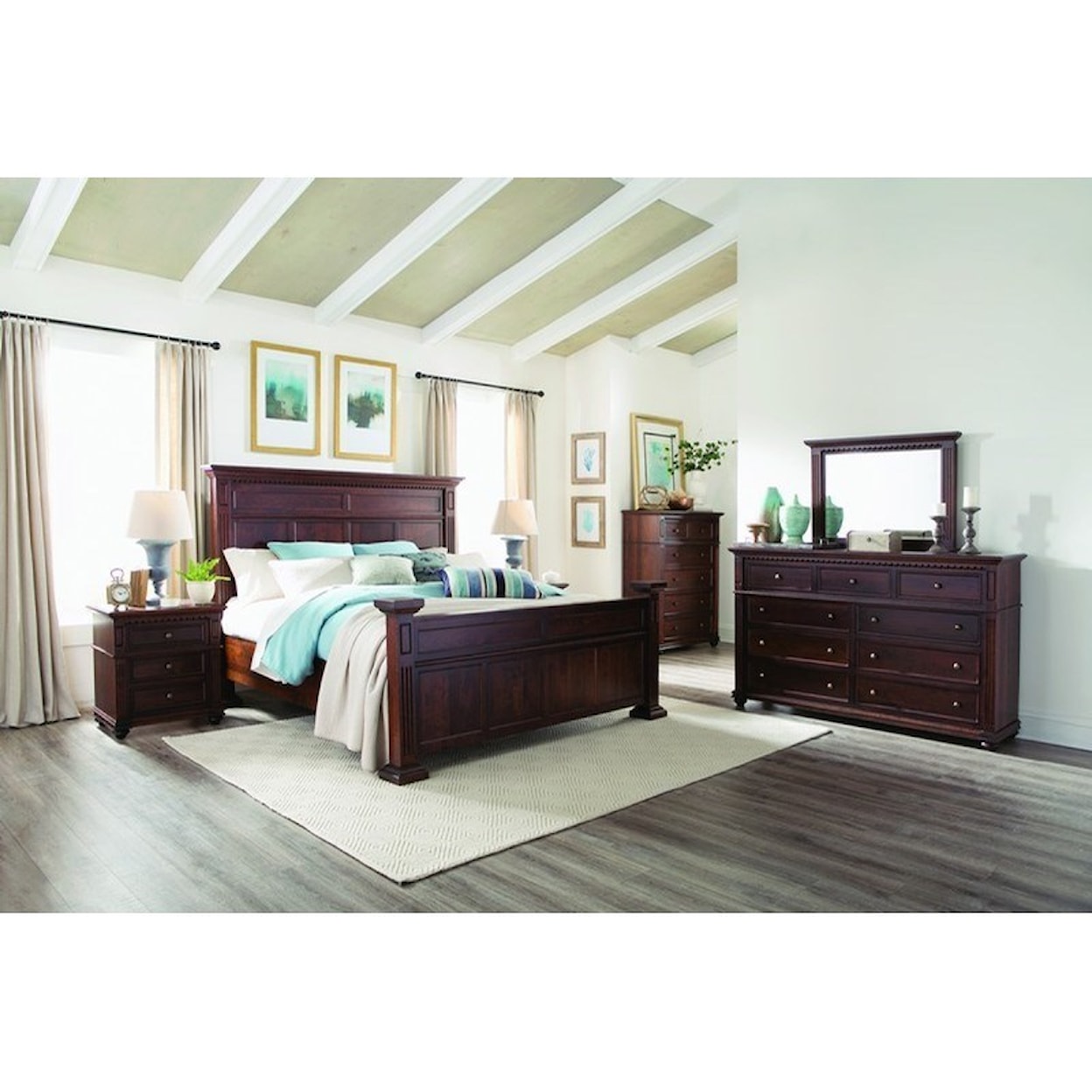 Mavin Montclair Queen Panel Bed