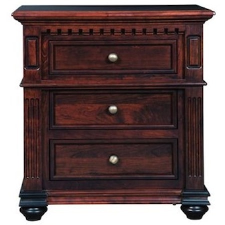 3-Drawer Nightstand