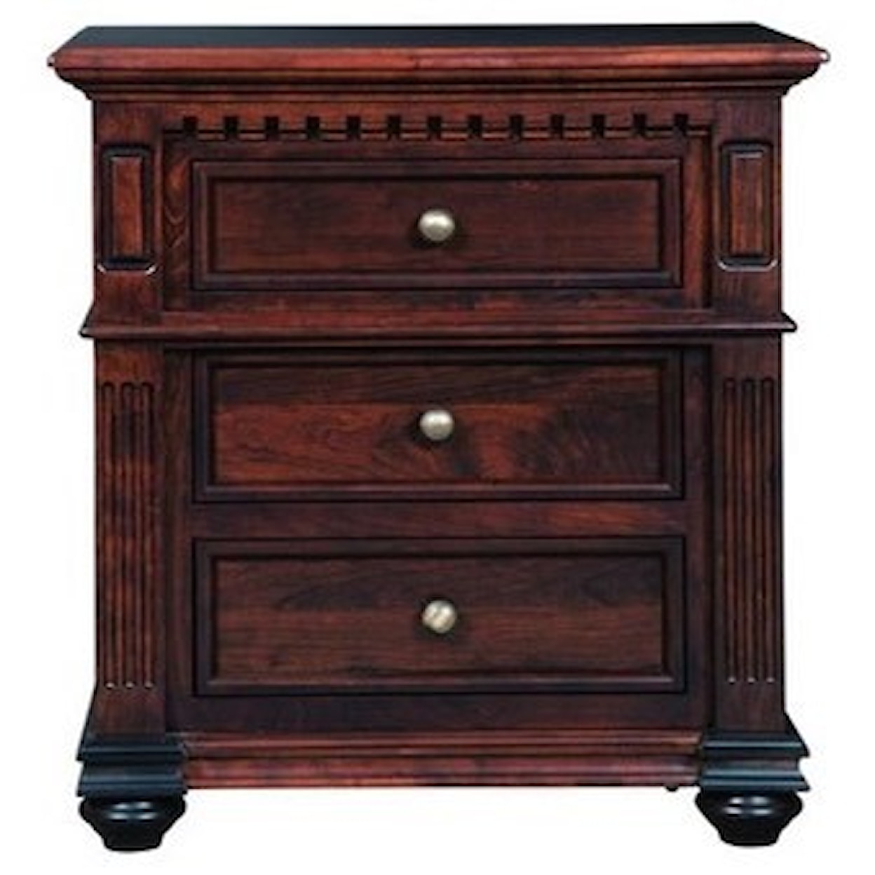 Mavin Montclair 3-Drawer Nightstand