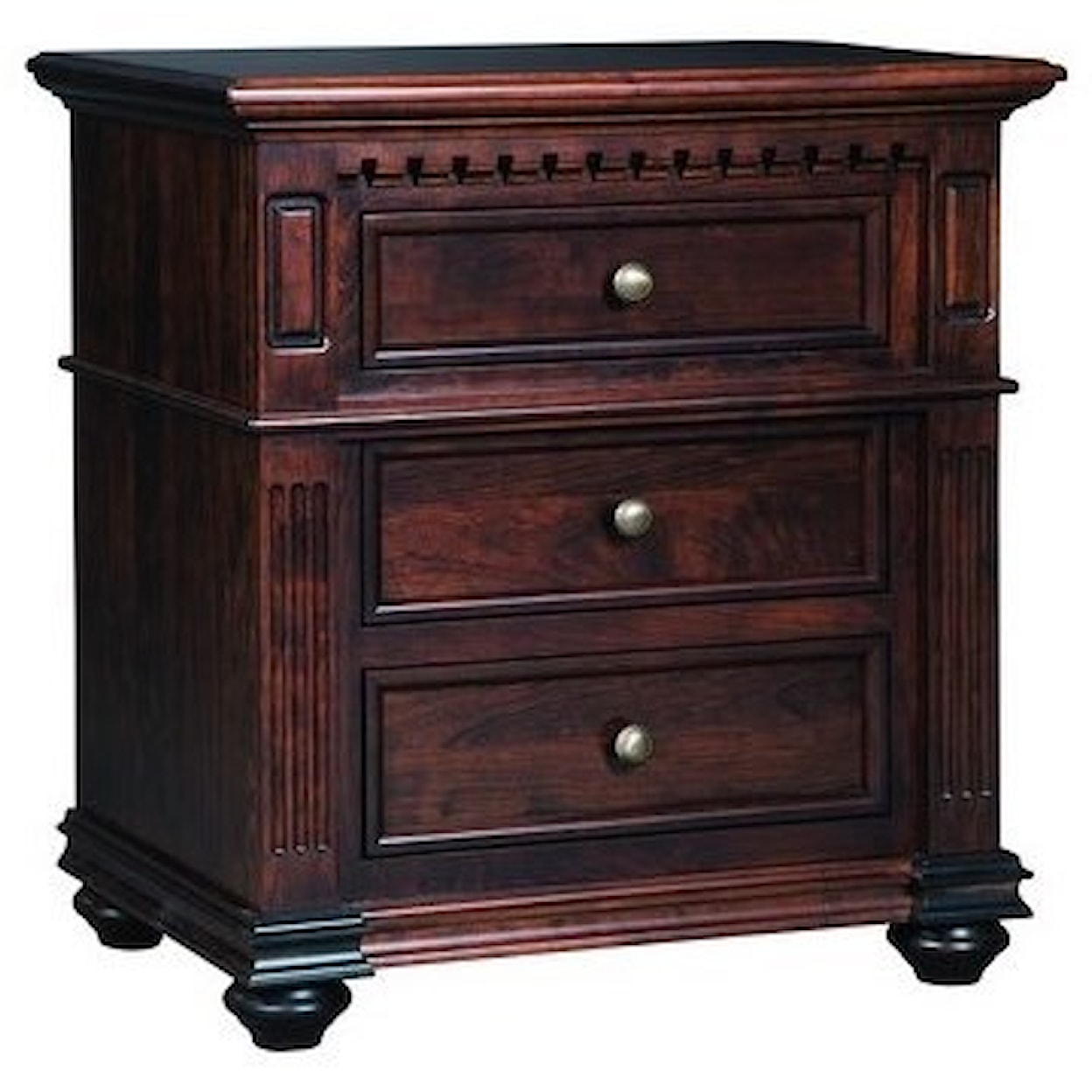 Mavin Montclair 3-Drawer Nightstand