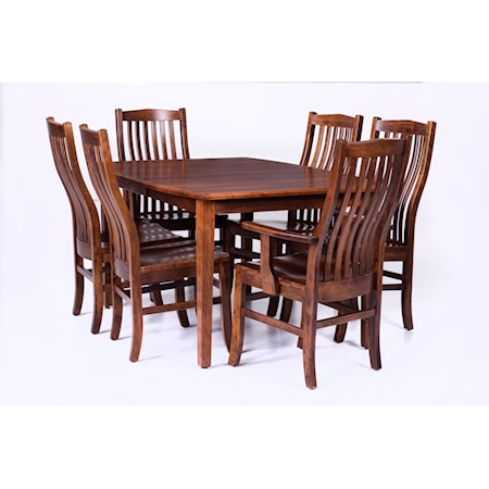 Customizable 7 Piece Table Set