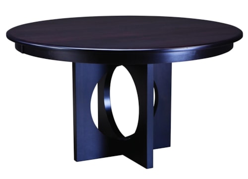 Customizable Round Pedestal Table
