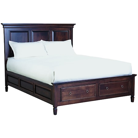 Queen Panel Bed