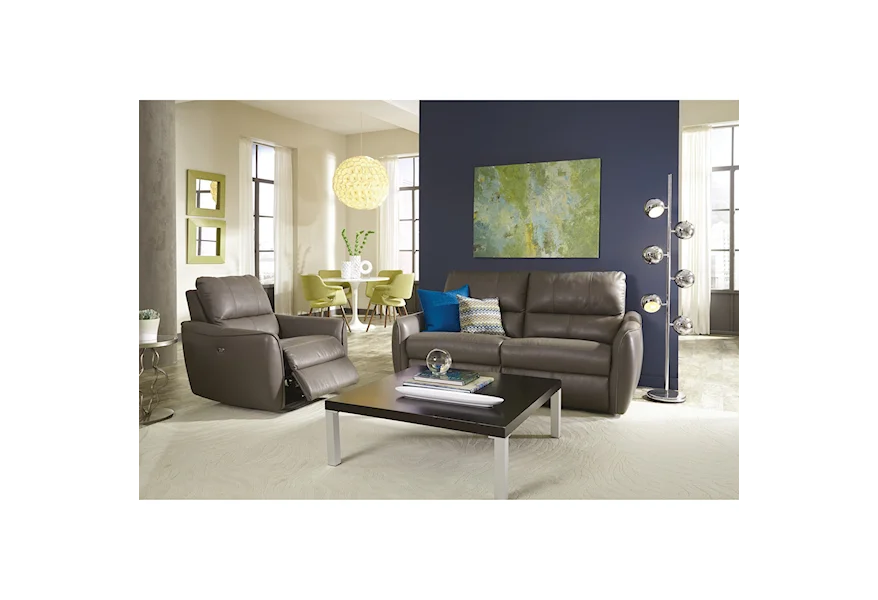 Arlo Power Reclining Living Room Group by Palliser at Mueller Furniture