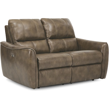 Contemporary Loveseat Power Recliner