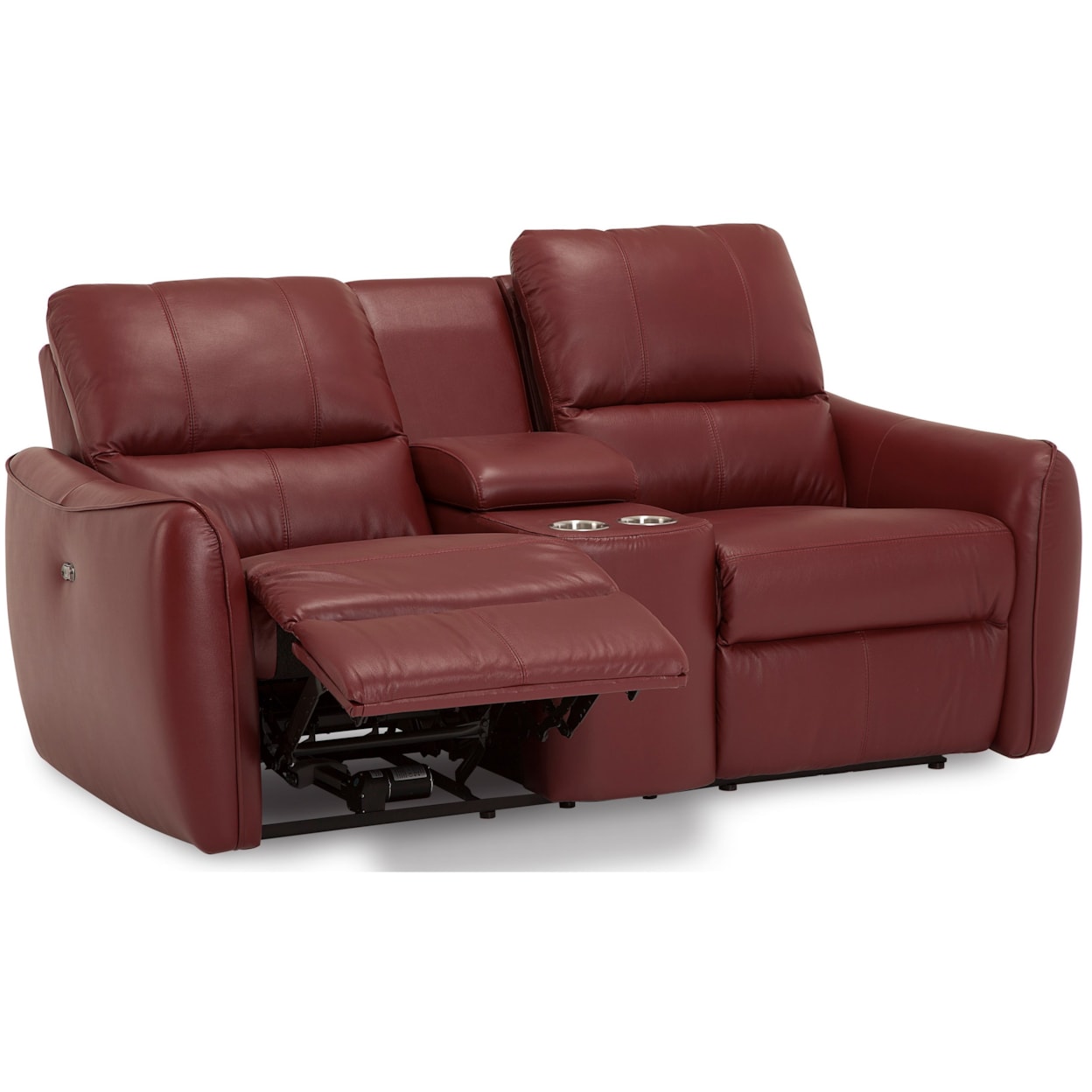 Palliser Arlo Console Loveseat w/ Power Recline