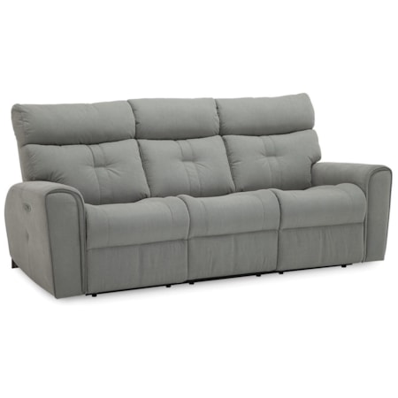 Sofa Power Recliner w/ Power Headrests