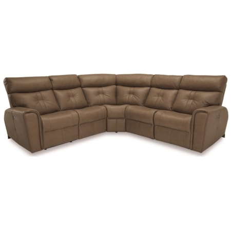 Corner Sectional Power Recliner w/ Power HR
