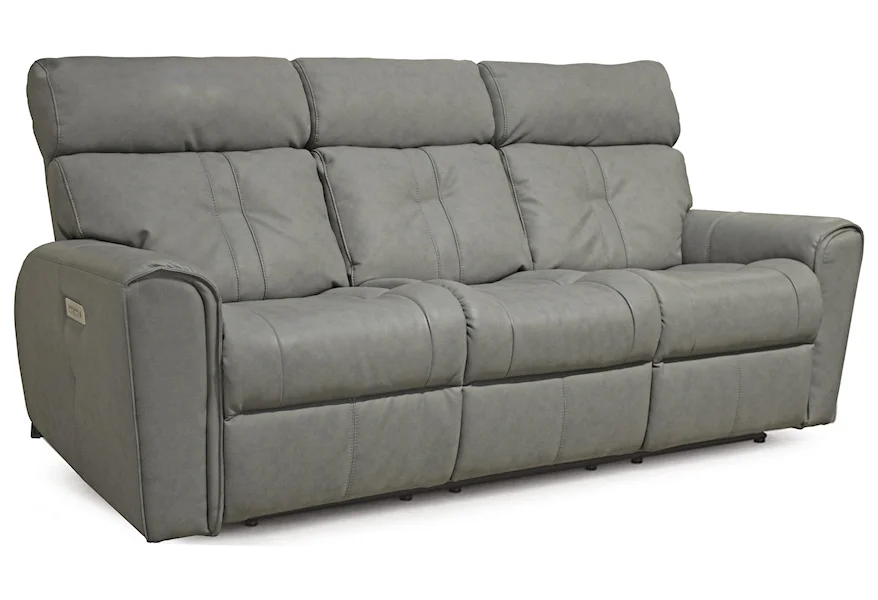 Acacia Sofa Power Recliner w/ Power Headrests by Palliser at Upper Room Home Furnishings