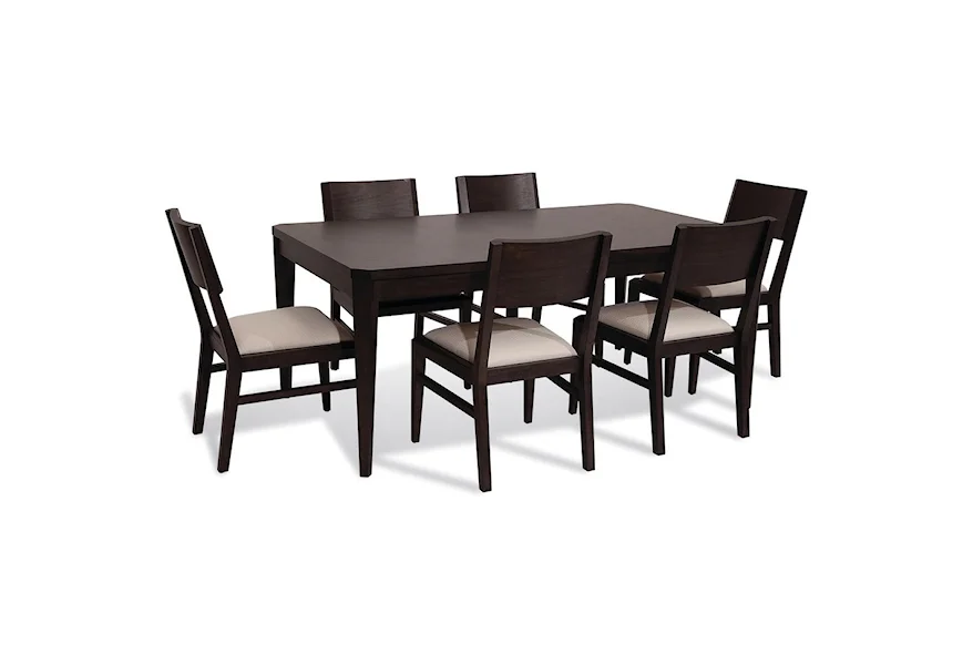 Aria 7-Piece Table and Chair Set by Palliser at Jacksonville Furniture Mart