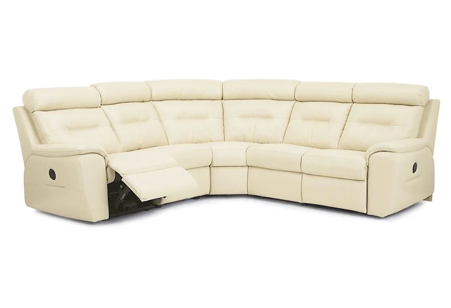 Arlington Traditional Reclining Sectional Sofa by Palliser at A1 Furniture & Mattress
