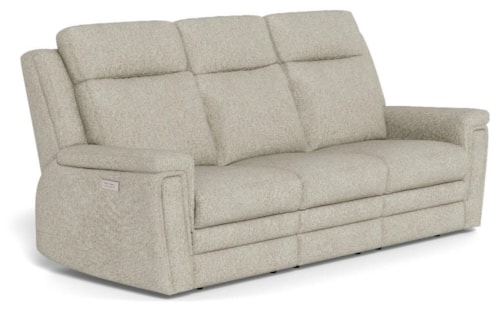 Power Recline Sofa with Power Headrest