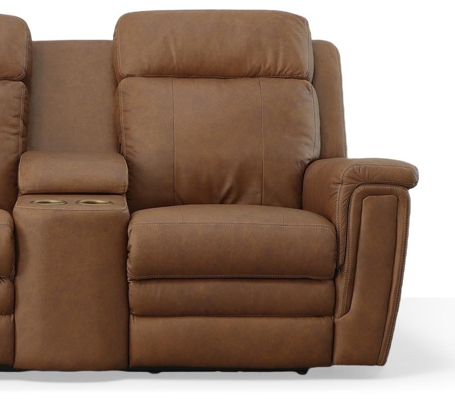 Power Reclining Console Loveseat