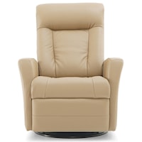 Contemporary Wallhugger Power Recliner with USB Ports