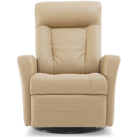 Contemporary Wallhugger Power Recliner with USB Ports